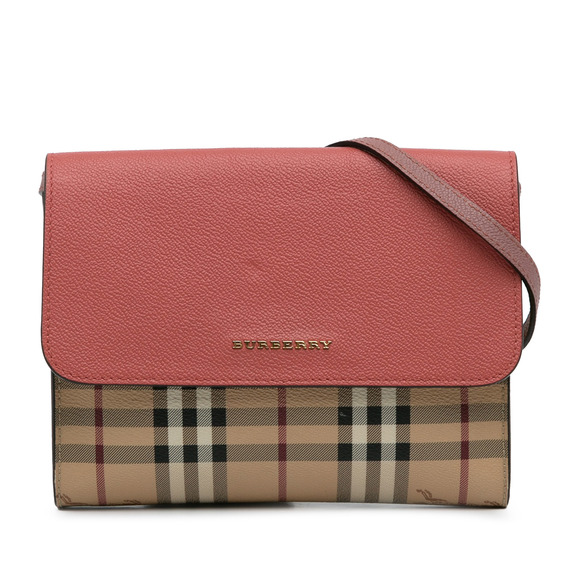 Burberry Handbags - Pre-Loved Burberry Haymarket Check Loxley Crossbody Bag